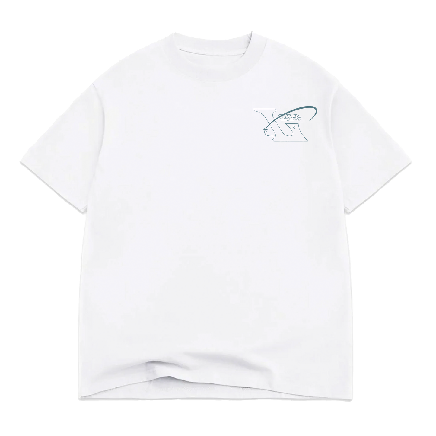 210 Faded "Box Fit" Tee - Blanc White