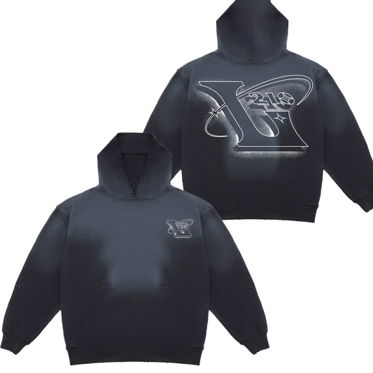 210 Comet Hoodie - Potassium Black