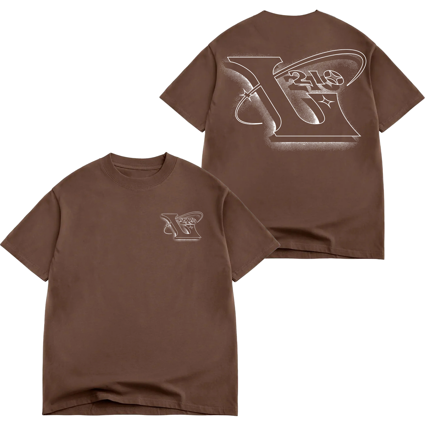 210 Comet "Box Fit" Tee - Chocolate