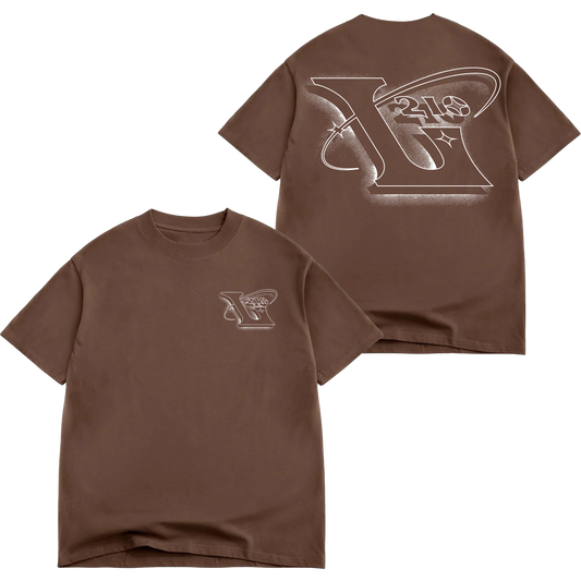 210 Comet "Box Fit" Tee - Chocolate