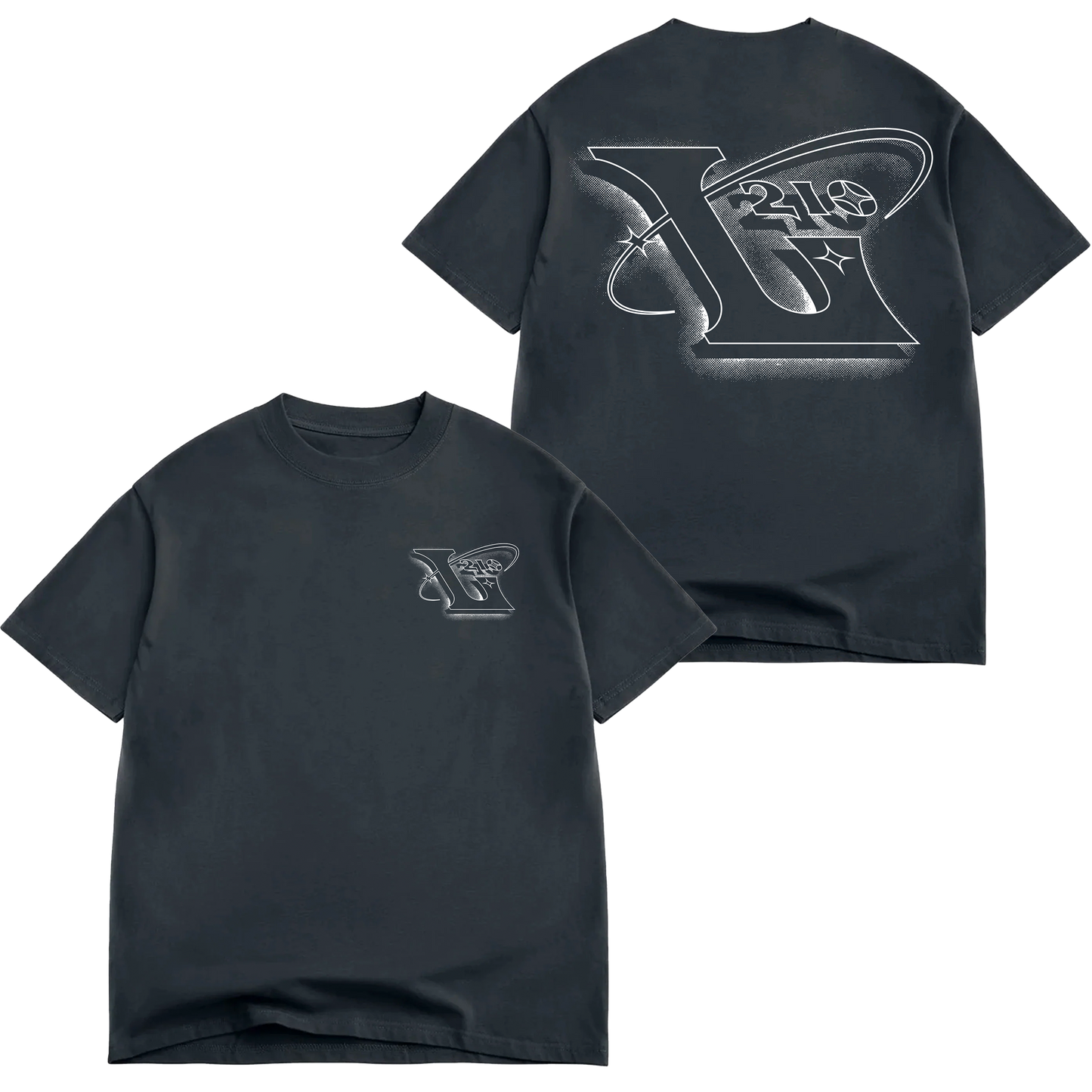 210 Comet "Box Fit" Tee - Vintage Black