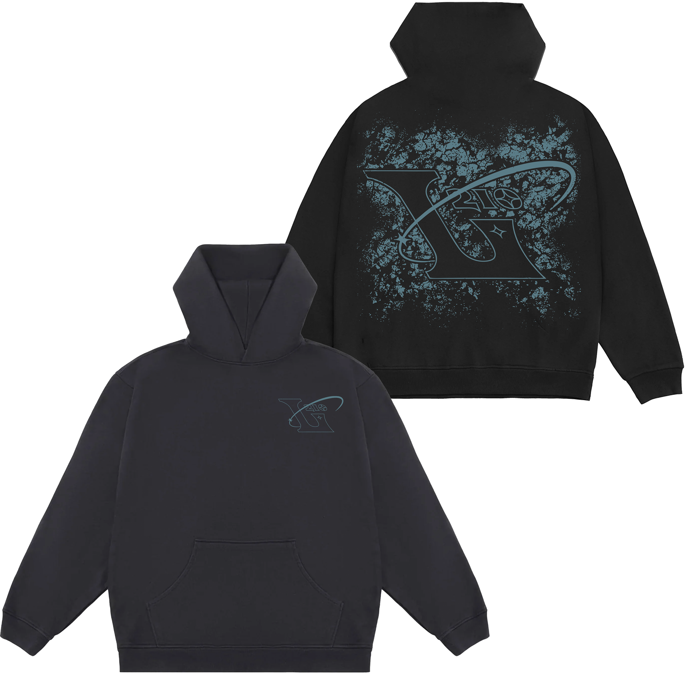 210 Faded Hoodie - Jet Black – Lance Stewart Merch