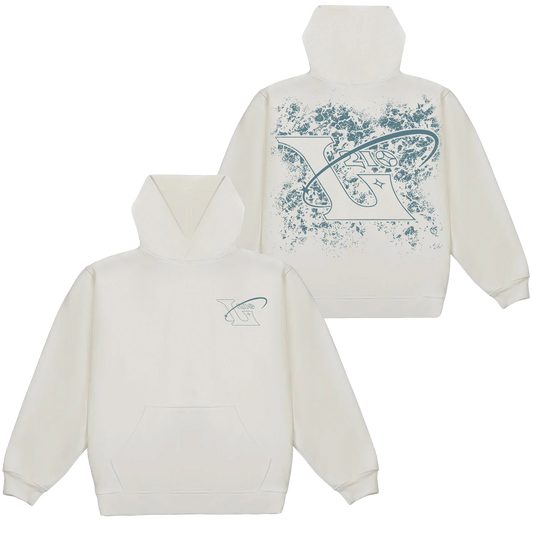 210 Faded Hoodie - Bright White