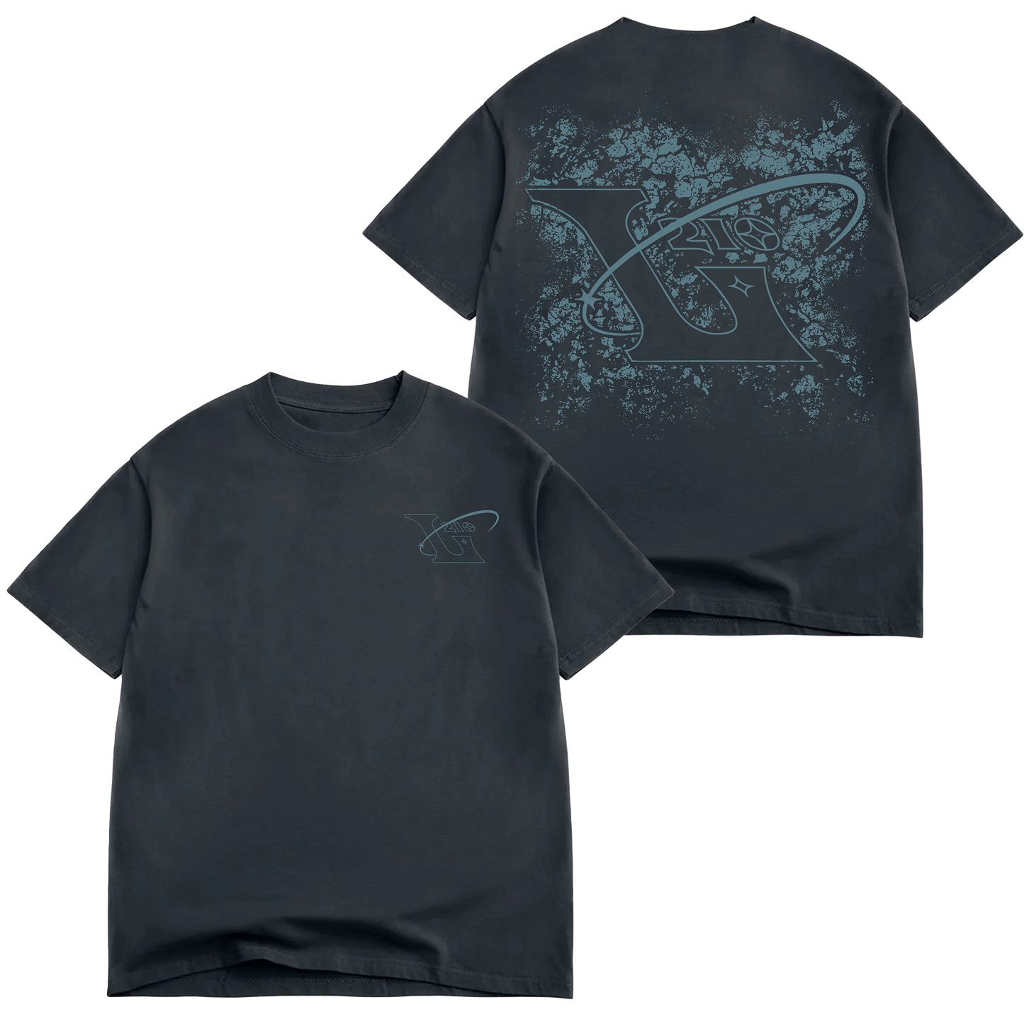 210 Faded "Box Fit" Tee - Vintage Black