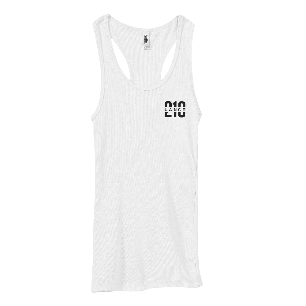 210 Ribbed Tank Top (White) Lance Stewart Official Lance210 Merch Store - Shop T-shirts, beanies, snapbacks, pop sockets, hoodies and more! As Seen On YouTube, Vine, Instagram, Facebook and Twitter