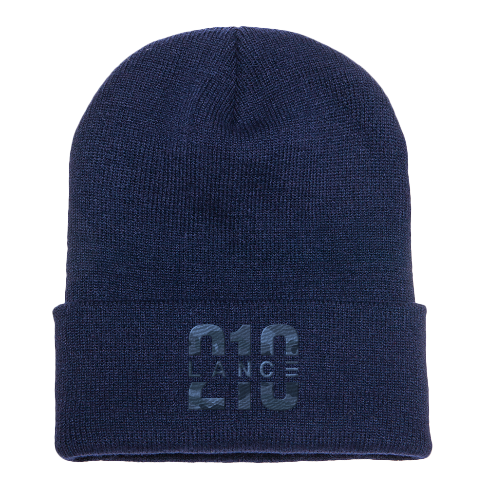 210 Camo Beanie (Navy)