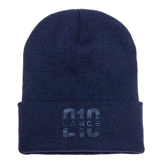 210 Camo Beanie (Navy)