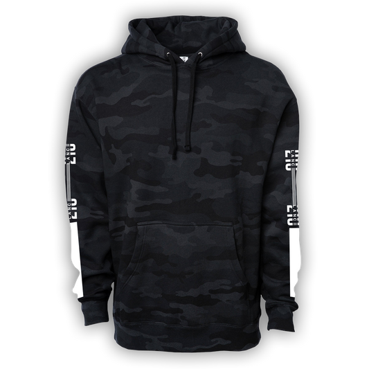 210 Hoodie (Black Camo)
