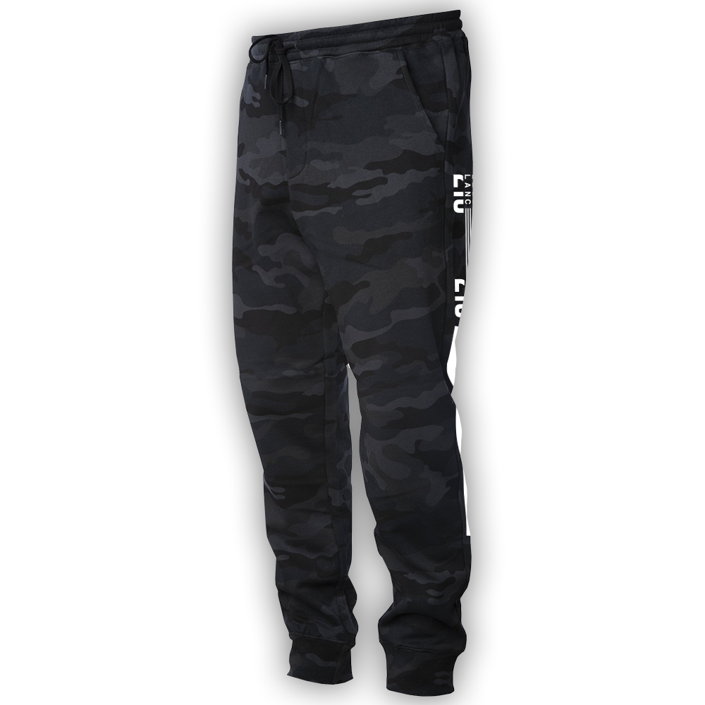 Camo side stripe joggers sales