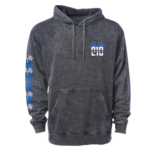 210 Racing Flag Hoodie (Mineral Wash)