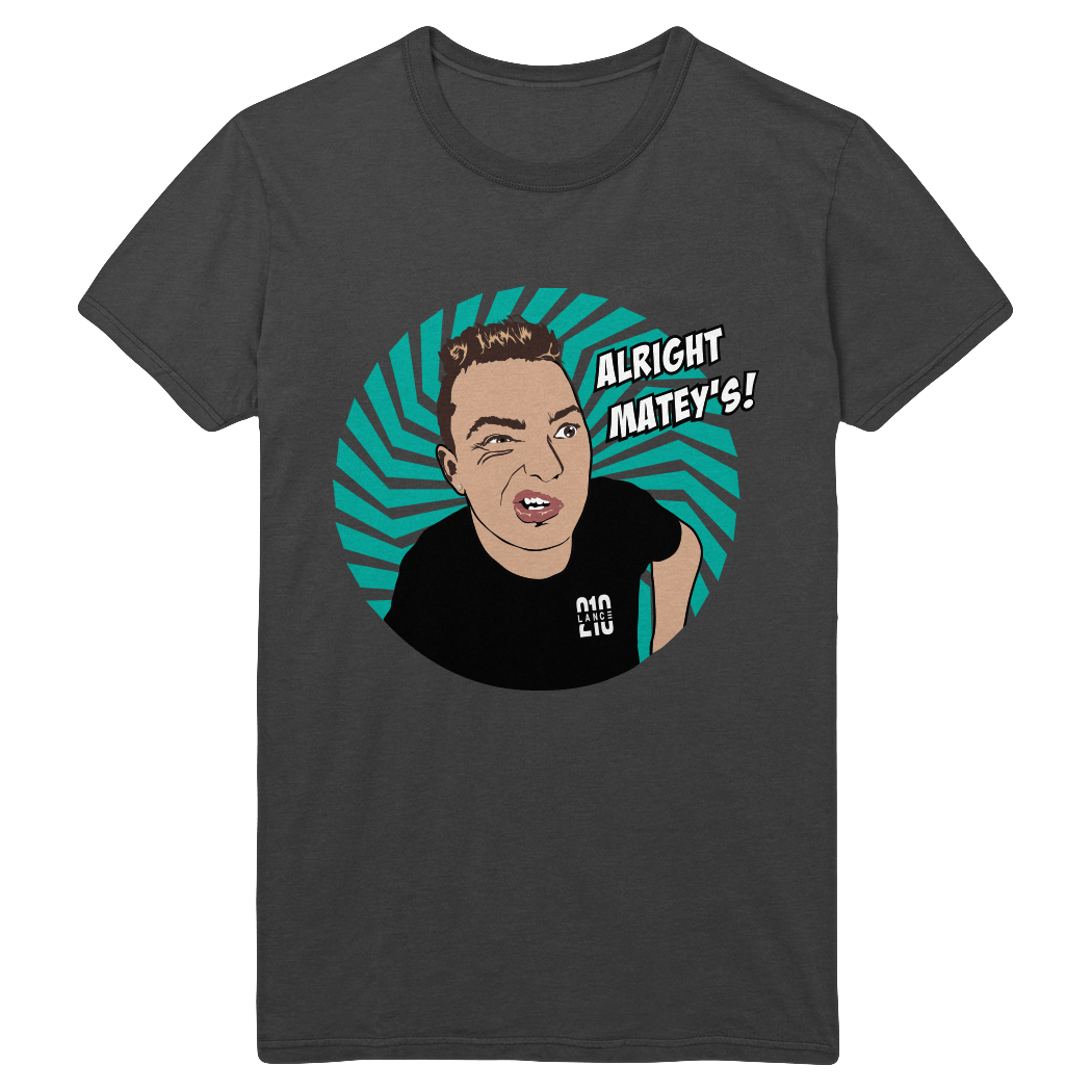 Alright Matey's T-Shirt Lance Stewart Official Lance210 Merch Store - Shop T-shirts, beanies, snapbacks, pop sockets, hoodies and more! As Seen On YouTube, Vine, Instagram, Facebook and Twitter
