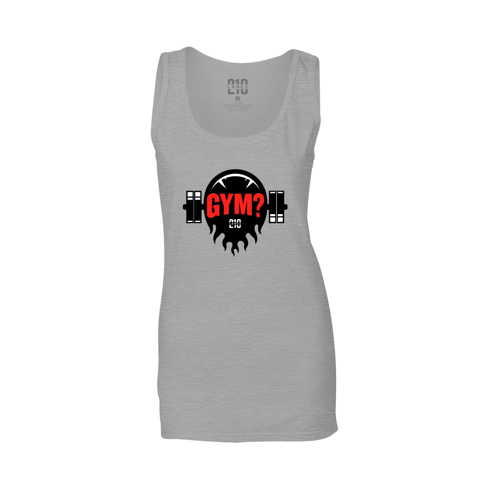 Women's Gym? Tank Top (Grey) Lance Stewart Official Lance210 Merch Store - Shop T-shirts, beanies, snapbacks, pop sockets, hoodies and more! As Seen On YouTube, Vine, Instagram, Facebook and Twitter