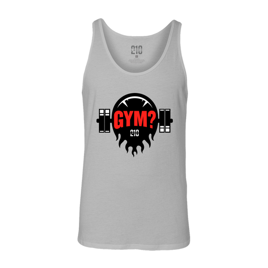 Gym? Tank Top (Grey)  Lance Stewart Official Lance210 Merch Store - Shop T-shirts, beanies, snapbacks, pop sockets, hoodies and more! As Seen On YouTube, Vine, Instagram, Facebook and Twitter