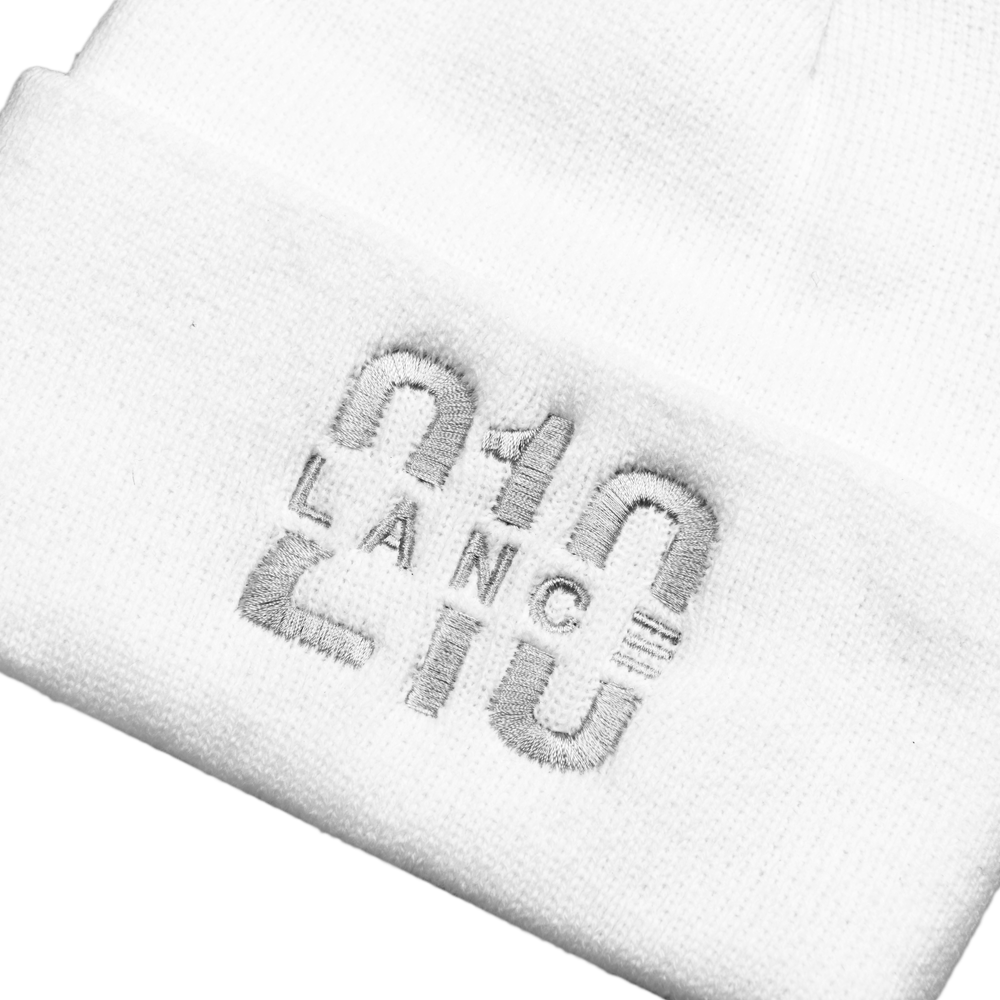 210 Beanie (White/Silver) Lance Stewart Official Lance210 Merch Store - Shop T-shirts, beanies, snapbacks, pop sockets, hoodies and more! As Seen On YouTube, Vine, Instagram, Facebook and Twitter