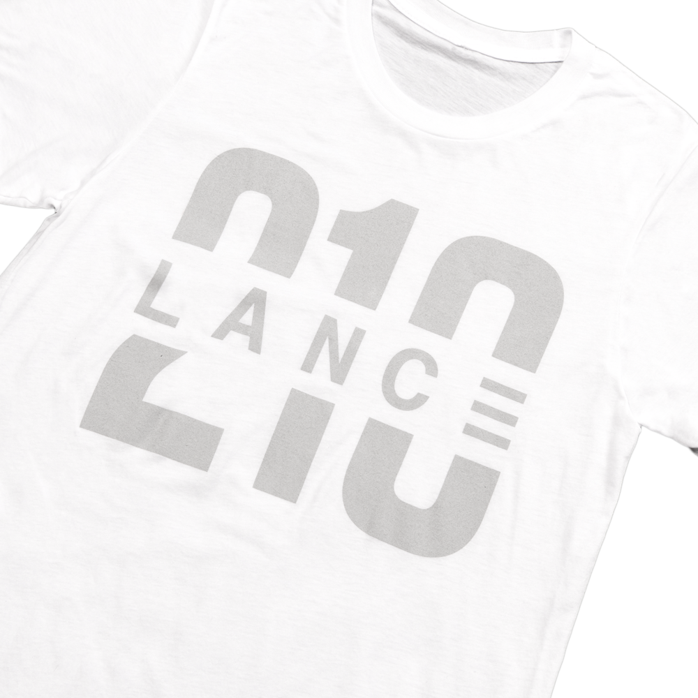 210 T-Shirt (White/Silver) Lance Stewart Official Lance210 Merch Store - Shop T-shirts, beanies, snapbacks, pop sockets, hoodies and more! As Seen On YouTube, Vine, Instagram, Facebook and Twitter