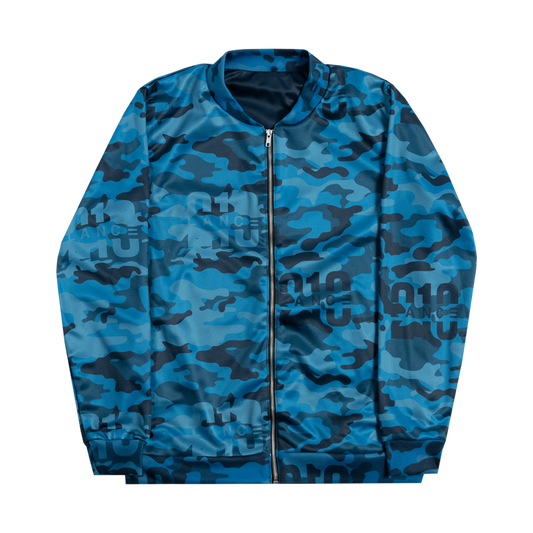 210 Camo Midweight Bomber Jacket (Navy)