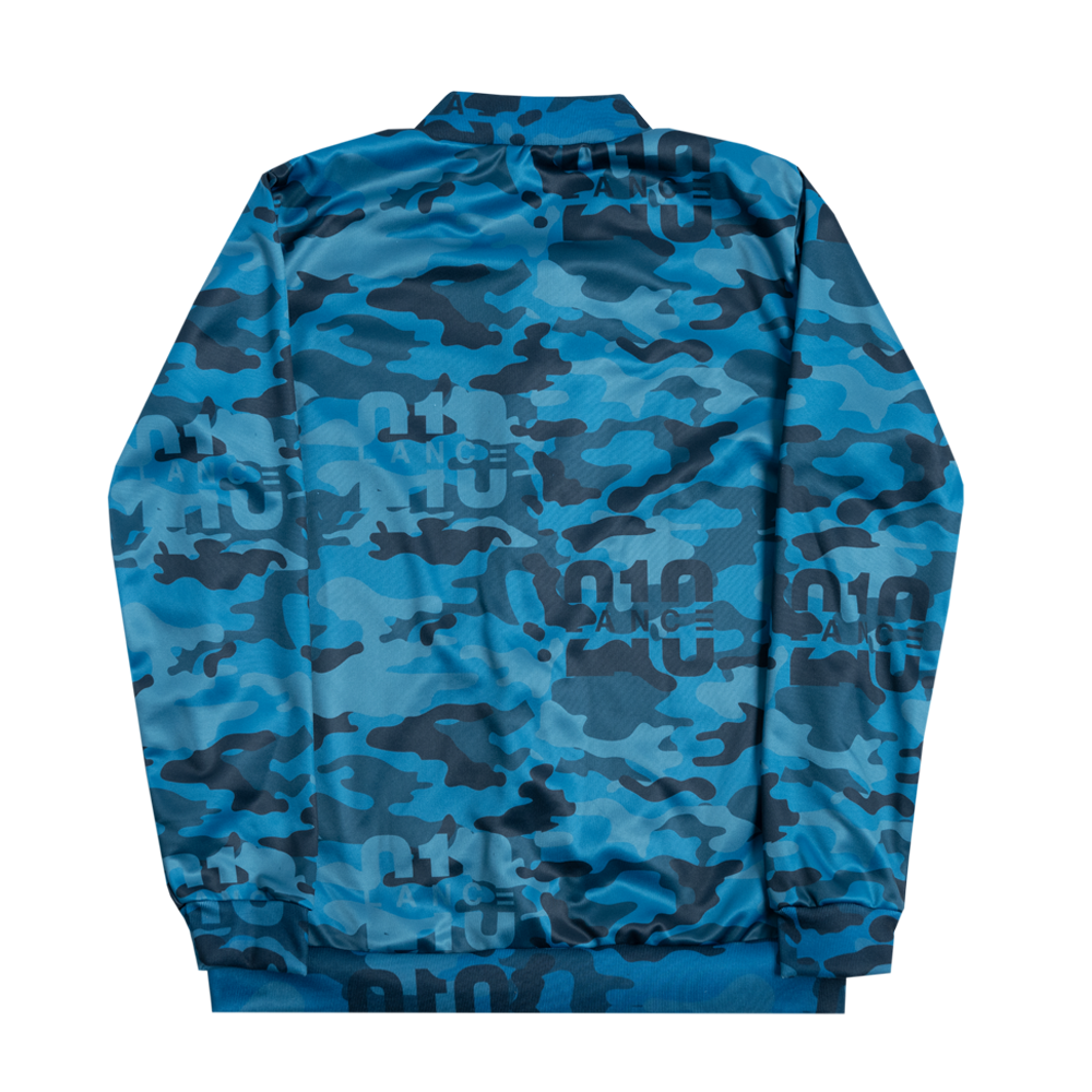 210 Camo Midweight Bomber Jacket (Navy)