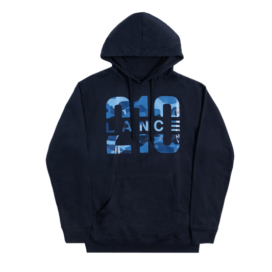 210 Camo Hoodie (Navy)