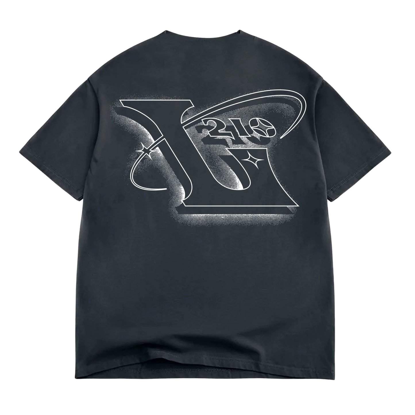 210 Comet "Box Fit" Tee - Vintage Black