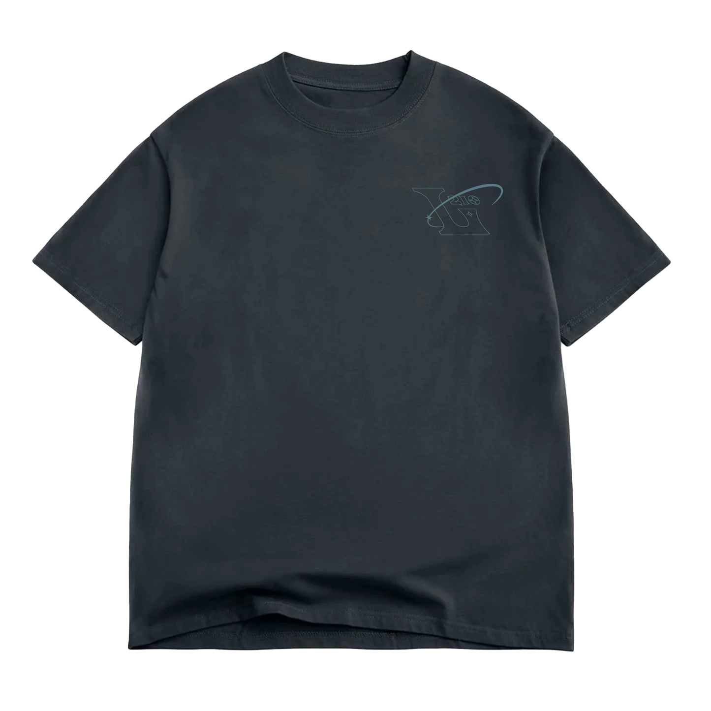 210 Faded "Box Fit" Tee - Vintage Black