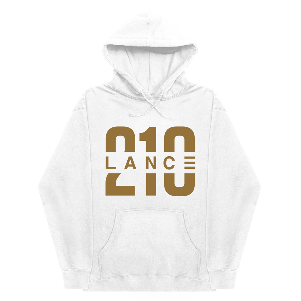 210 White Youth Hoodie Lance Stewart Merch