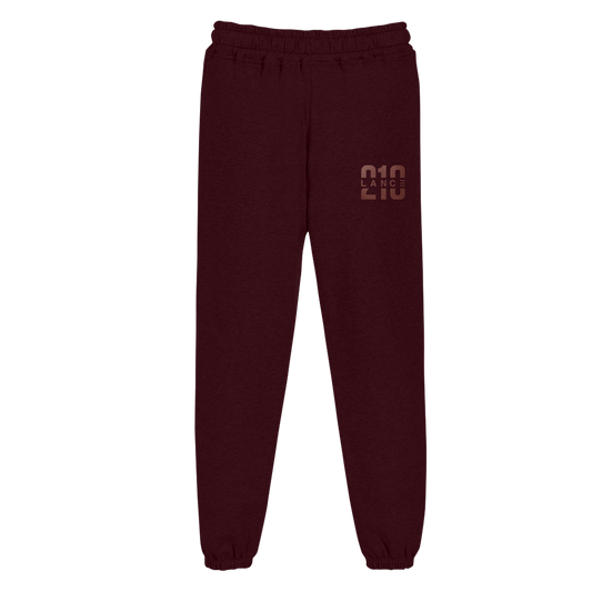 210 Maroon Foil Sweatpants