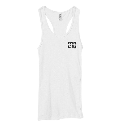 210 Ribbed Tank Top (White)  Lance Stewart Official Lance210 Merch Store - Shop T-shirts, beanies, snapbacks, pop sockets, hoodies and more! As Seen On YouTube, Vine, Instagram, Facebook and Twitter