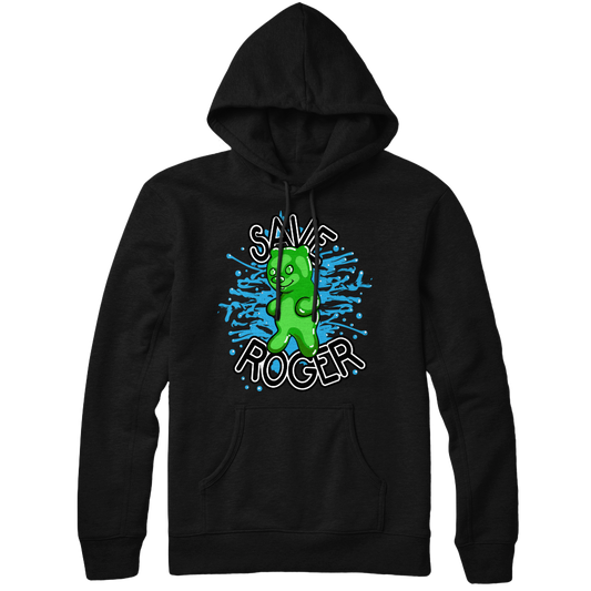 Roger Hoodie (Black)  Lance Stewart Official Lance210 Merch Store - Shop T-shirts, beanies, snapbacks, pop sockets, hoodies and more! As Seen On YouTube, Vine, Instagram, Facebook and Twitter