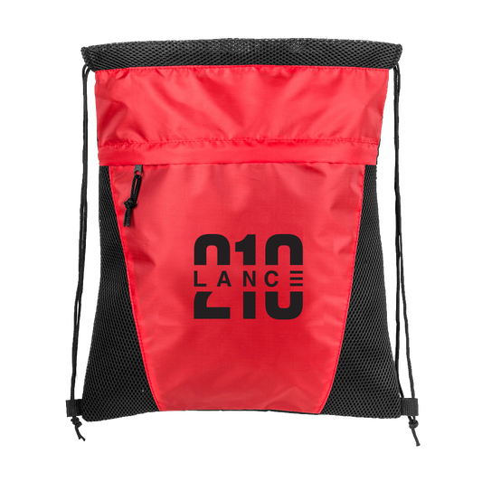 210 Drawstring Bag (Red)
